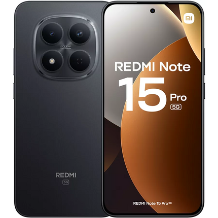 Smartphone XIAOMI Redmi Note 15 Pro Noir 256Go 5G