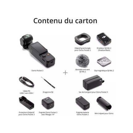 DJI - Osmo Pocket 3 Creator Combo