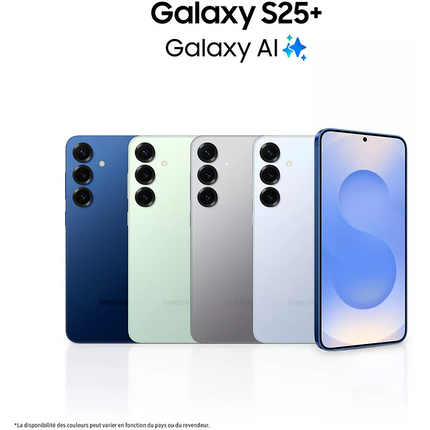 Smartphone SAMSUNG Galaxy S25+ Gris 256Go