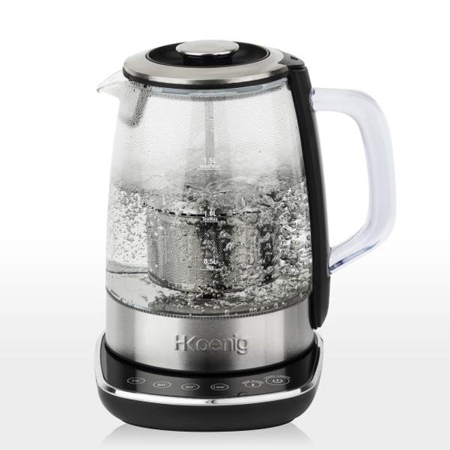 Bouilloire H.koenig Ti600 bouilloire infuseur a the 1,5l