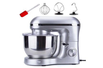Robot pâtissier Batimex Kitchen Move VIPER – Batteur – 5.5 litres – 1.5 kWatt – gris acier