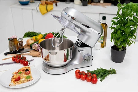 Robot pâtissier Batimex Kitchen Move VIPER – Batteur – 5.5 litres – 1.5 kWatt – gris acier
