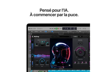 MacBook APPLE PRO 14 » 512 GO SSD 16 GO RAM PUCE M5 CPU 10 CŒURS GPU 10 CŒURS ARGENT