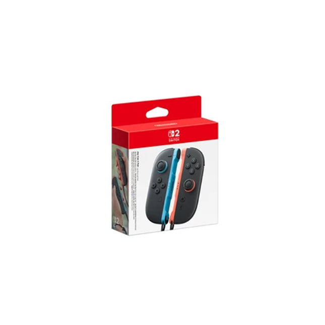 Manette Nintendo Paire de manettes Joy-Con 2 gauche et droite Nintendo Switch 2 Bleu clair et Rouge clair