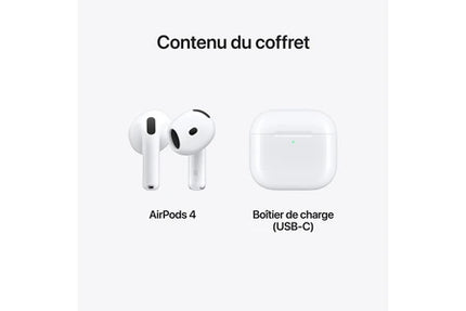 Ecouteurs Apple AIRPODS 4 ANC