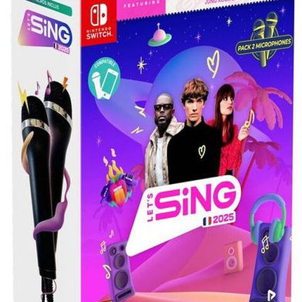 Let’s Sing 2025 + 2 Micros SWITCH