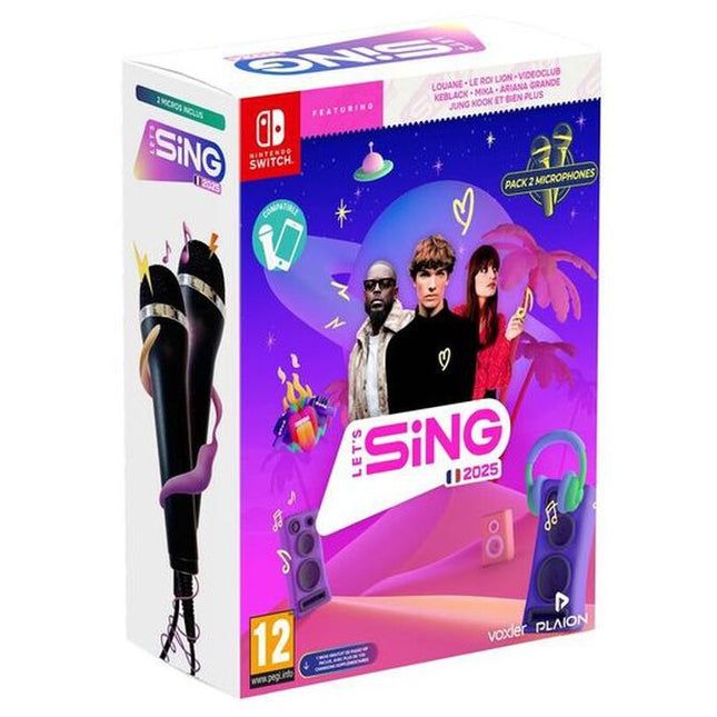 Let’s Sing 2025 + 2 Micros SWITCH
